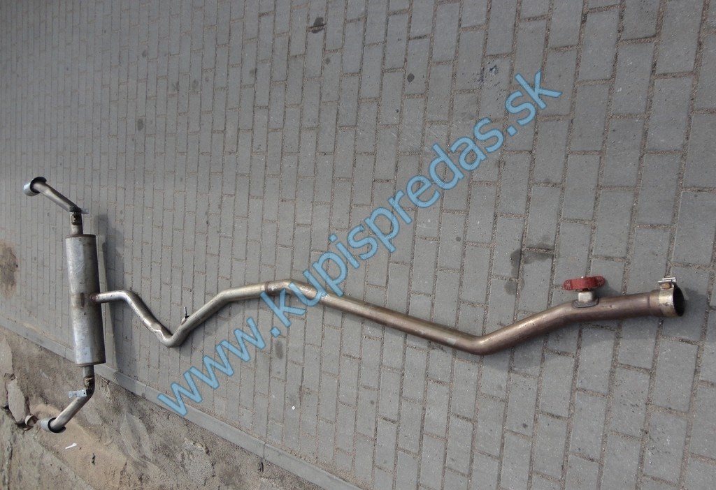 Výfukové potrubie s tlmičom BMW X6 E71 3.0 DIESEL
